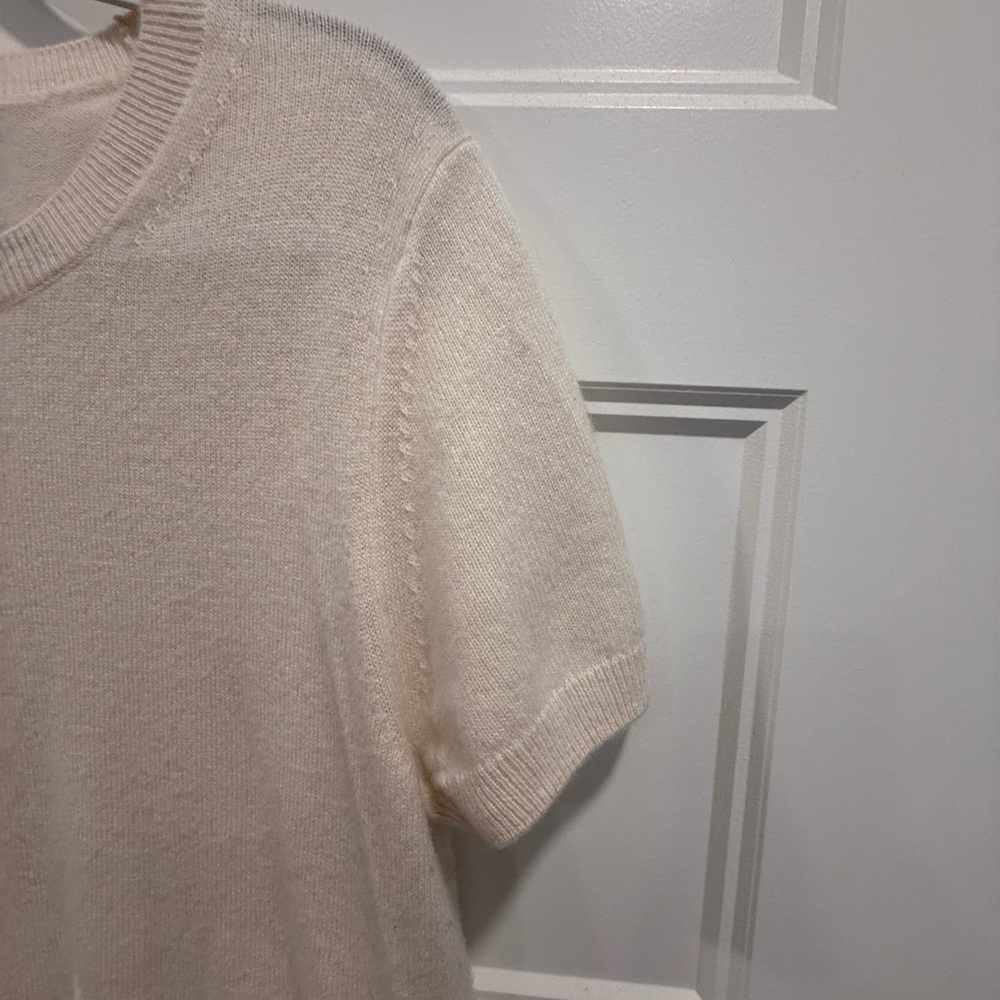 100% cashmere short sleeve sweater, Quince - Picture 4 of 9